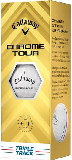 2024 Callaway Chrome Tour Triple Track Custom Logo Golf Ball